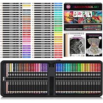 Amazon | HIFORNY 大人向け色鉛筆55本セット – スケッチブック、塗り絵